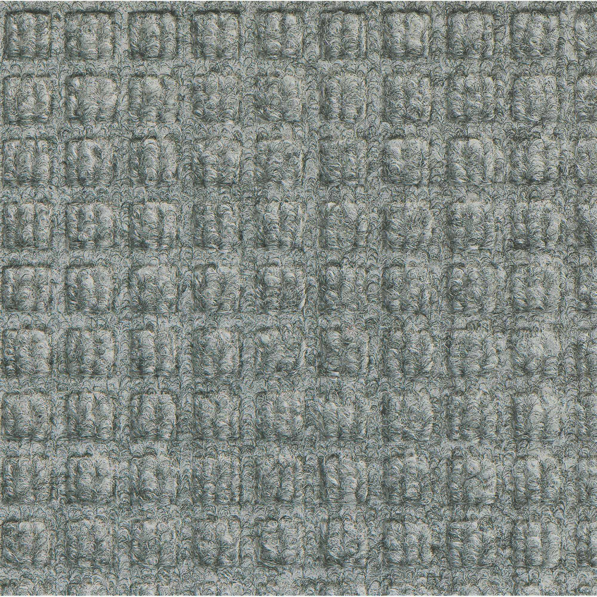 M+A Matting, WaterHog Squares Fash med Grey 4x6 universal, Width 48 in, Length 72 in, Thickness 3/8 in, Model# 2805746070